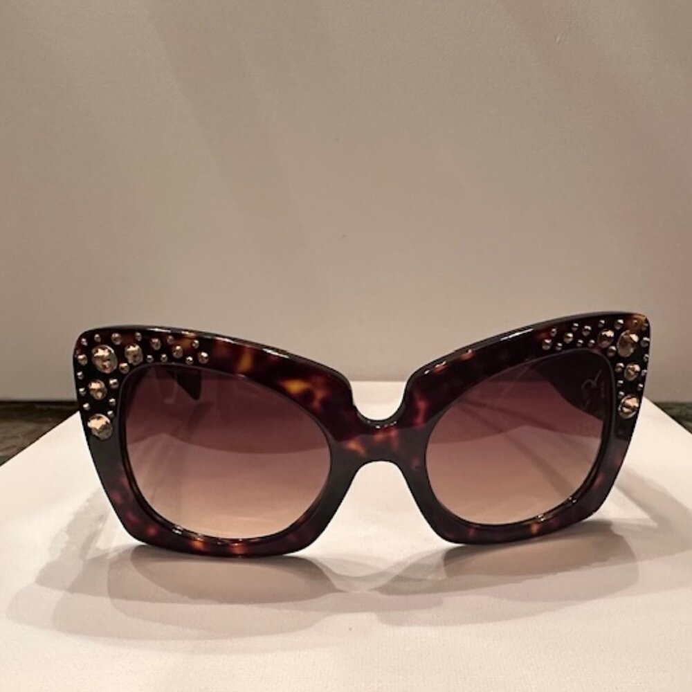 Versace Mod 4308-B Tortoise Shell Sunglasses - image 1